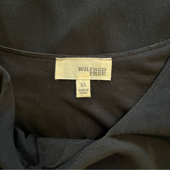 Aritzia Wilfred Free Vivienne Dress Black XS - Picture 10 of 12